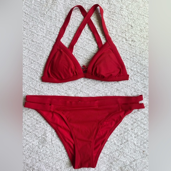 Xhilaration Other - Red Target bikini, top size medium and bottoms size large